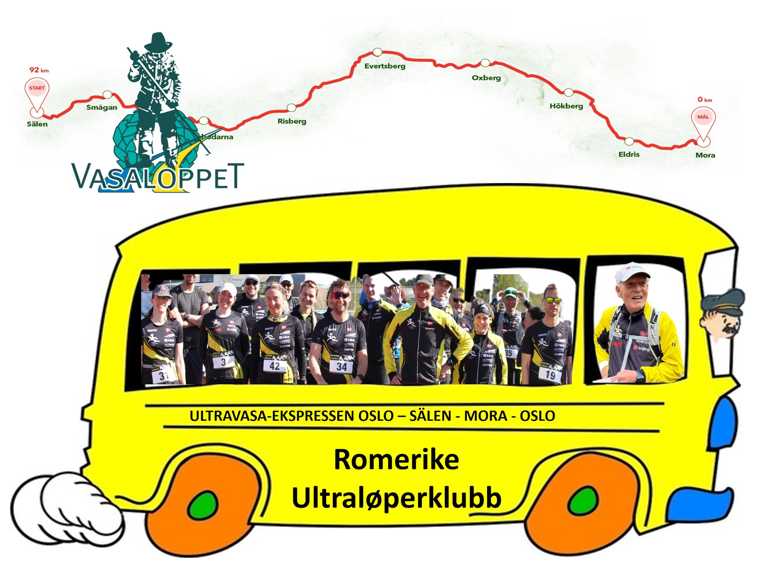 Vi har plass til 3-4 etternølere på klubbturen til UltraVasan.